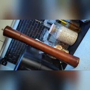 Legnoart Tall Wood Spice Grinder